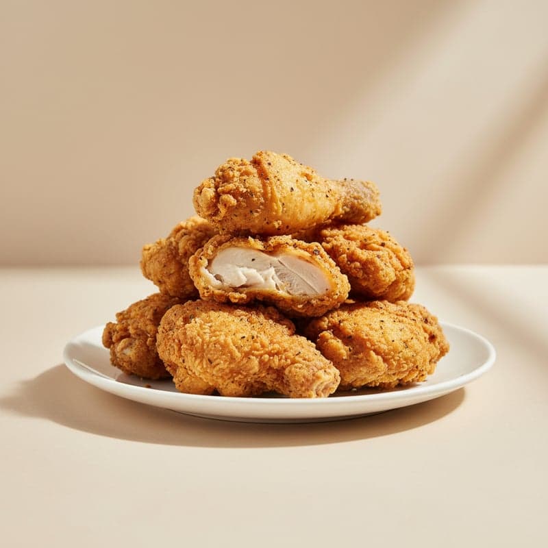 Pollo fritto: calorie e macro per 100 g