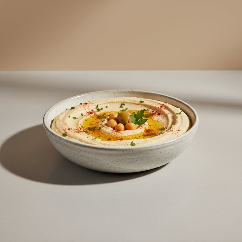 Hummus: Kalorien und Makros pro 100 g