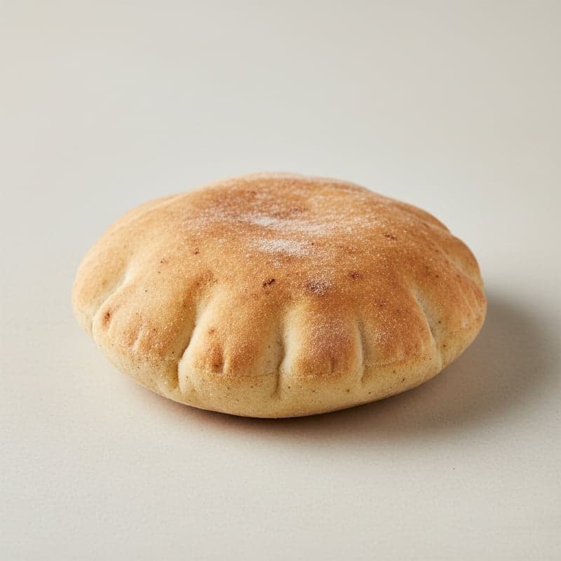 皮塔饼：每 100 克的卡路里和宏量