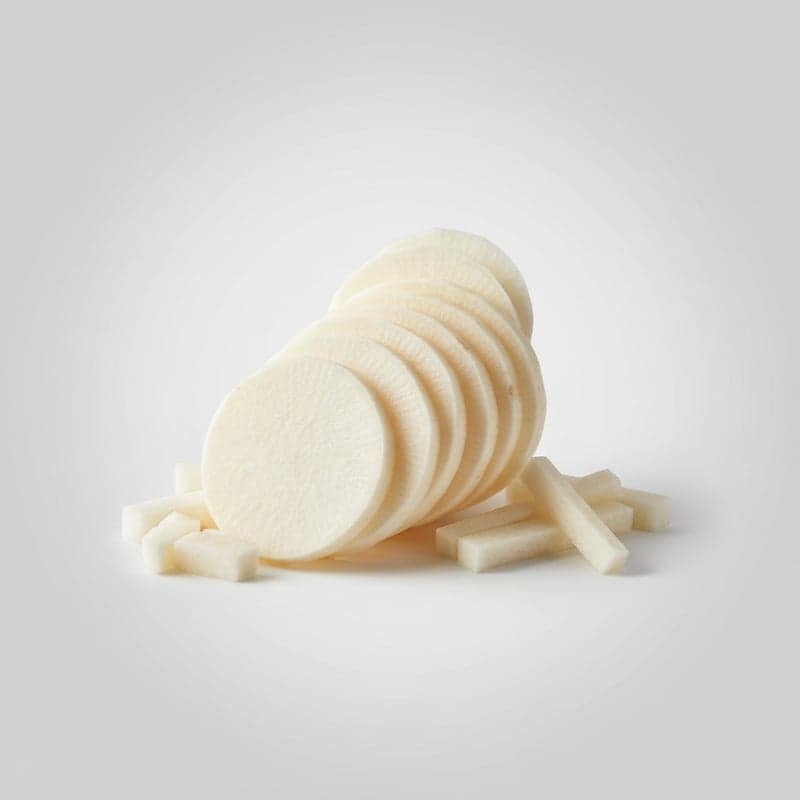 Jicama: calorías y macros por 100 g