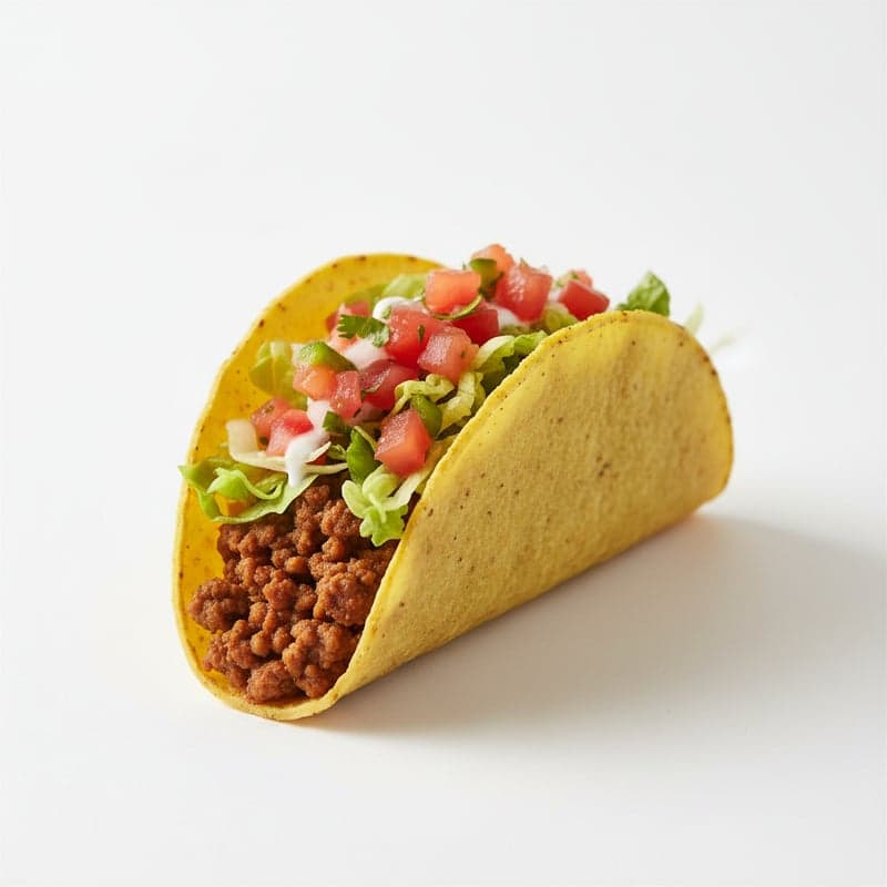 Taco: calorías y macros por 100 g