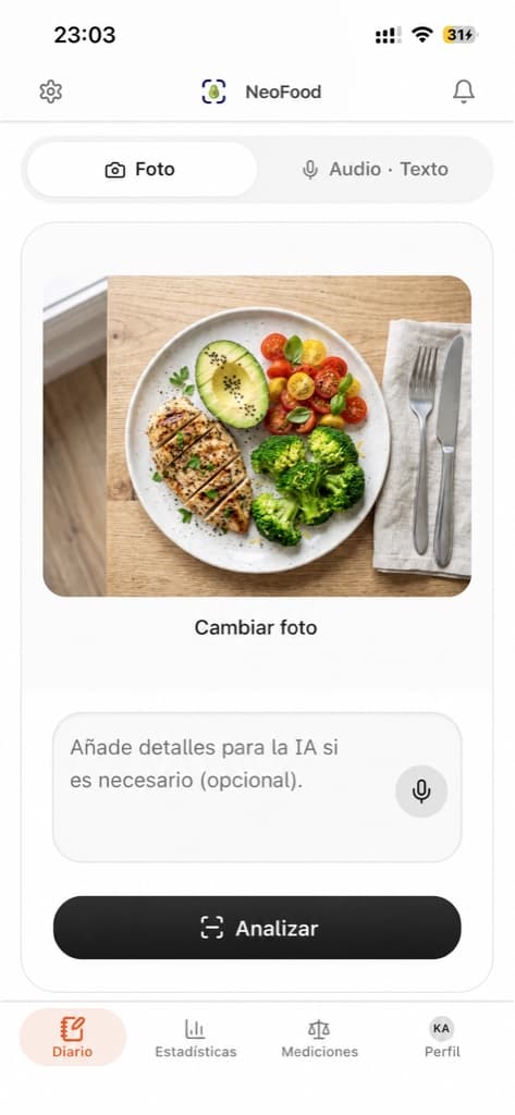 Captura de pantalla de la app 3