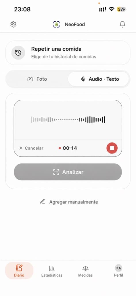 Captura de pantalla de la app 4
