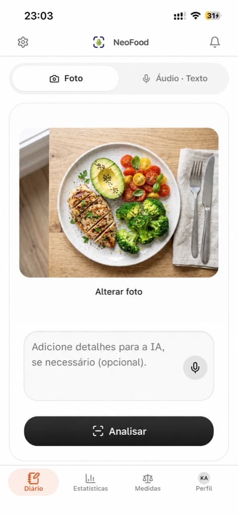 Captura de tela do app 3