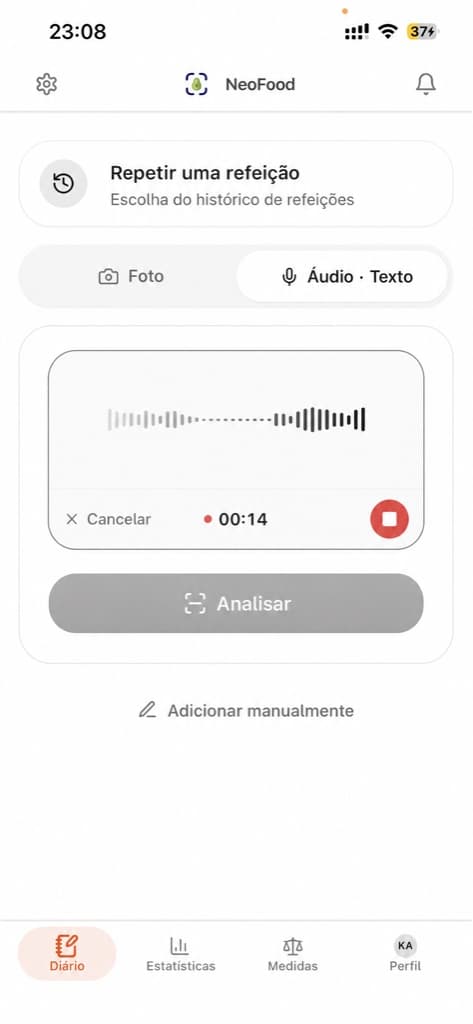 Captura de tela do app 4