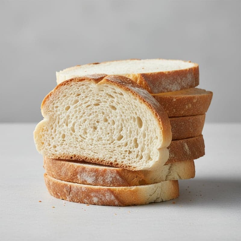 Bread: calories and macros per 100 g