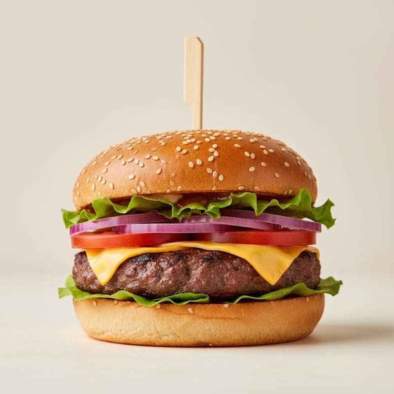 Burger: calories and macros per 100 g