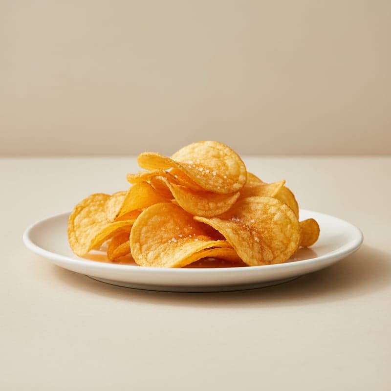 Chips: calories and macros per 100 g