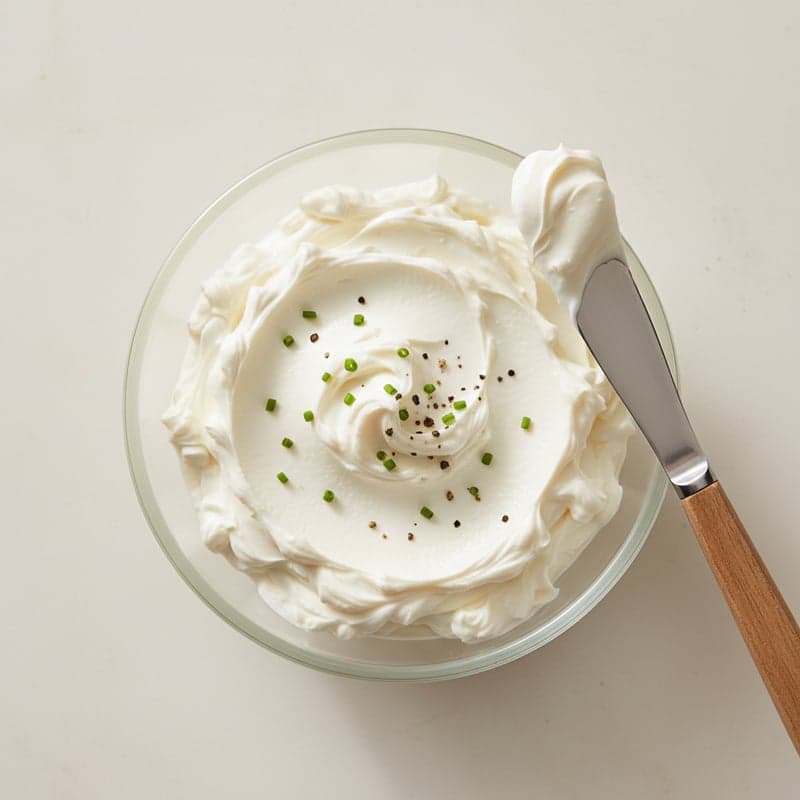 Queso crema: calorías y macros por 100 g
