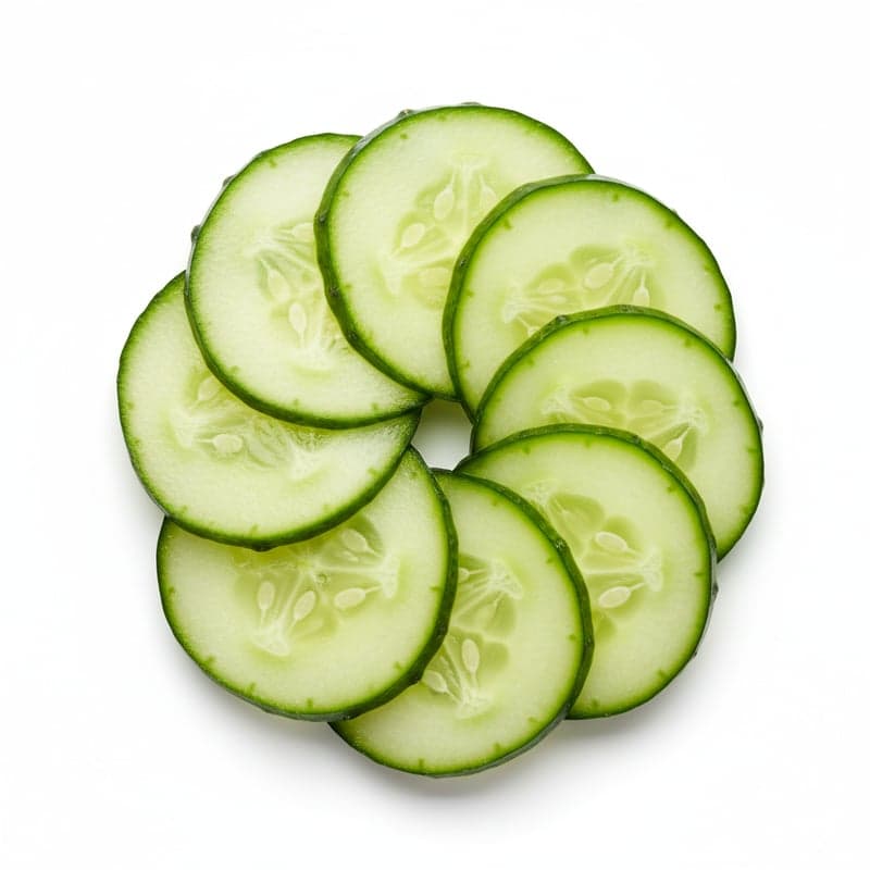 Concombre : calories et macros pour 100 g
