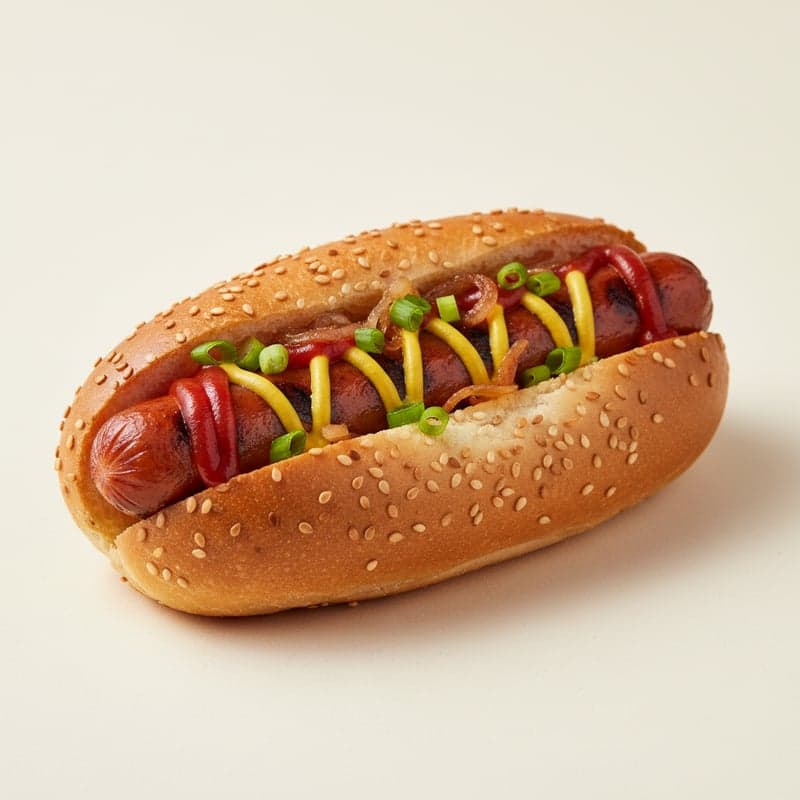 Hotdog: Kalorien und Makros pro 100 g