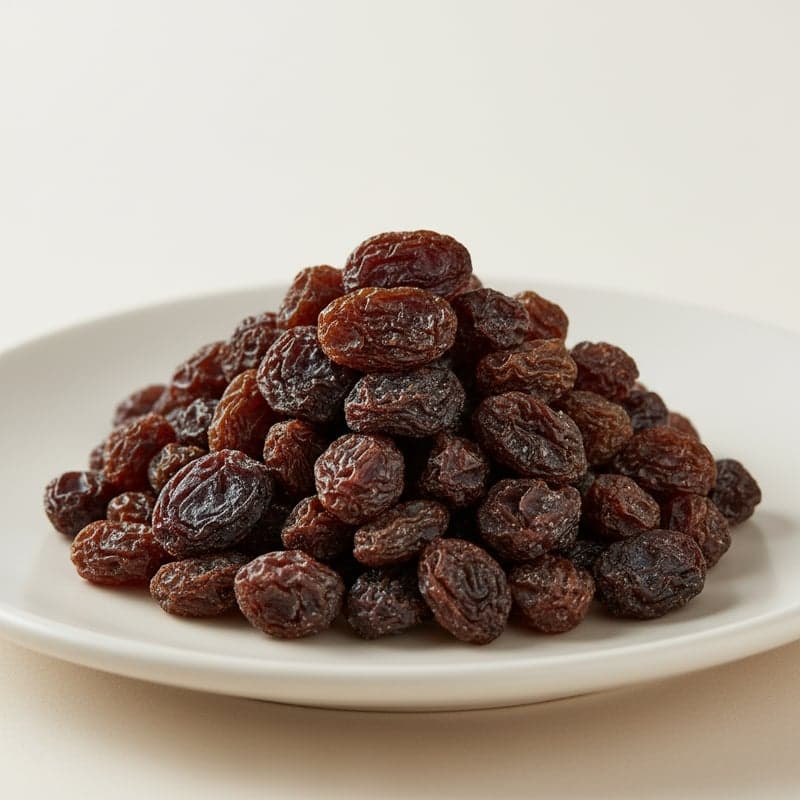 Pasas: calorías y macros por 100 g